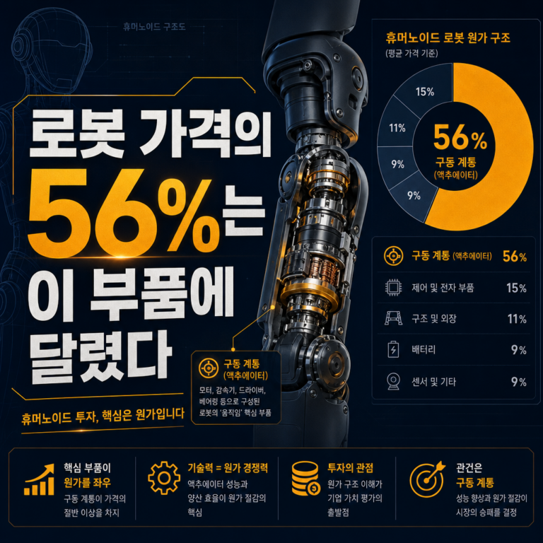 휴머노이드 로봇, ‘가격 혁명’ 없이는 미래도 없다: 투자자가 봐야 할 단 하나의 숫자