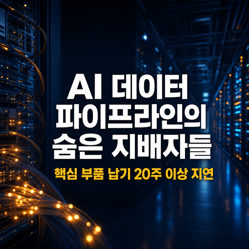 AI 데이터센터 광통신 공급망: 광원칩·InP 기술 독점이 만드는 병목 구조