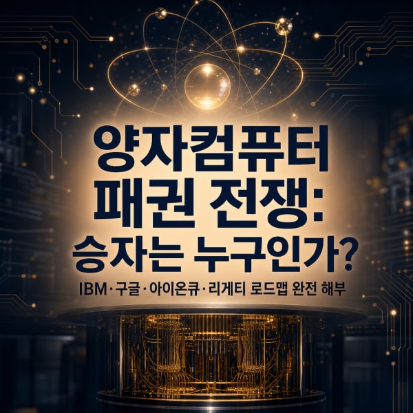 IBM·구글·아이온큐·리게티 양자컴퓨터 로드맵 비교: 미래 승자는 누구인가