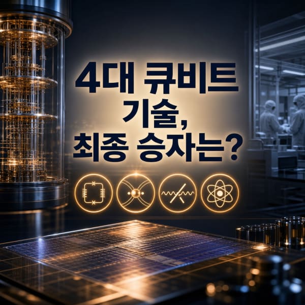 양자컴퓨터 큐비트 4대 방식 비교: 초전도·이온트랩·광자·중성원자 장단점