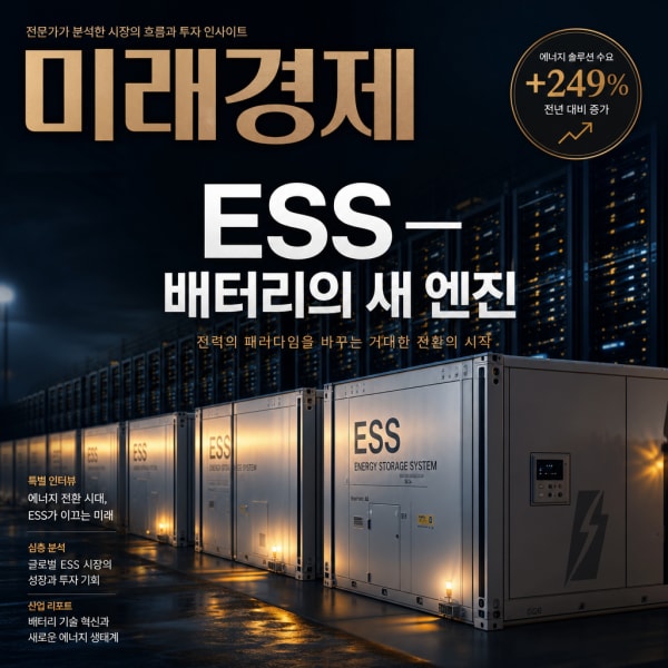 AI 데이터센터 전력 수요가 ESS를 필수 설비로 만드는 이유: 삼성SDI·LG에너지솔루션·SK온 수혜 구조