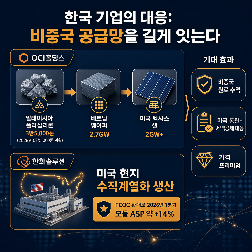 한국 기업의 비중국 공급망 재편