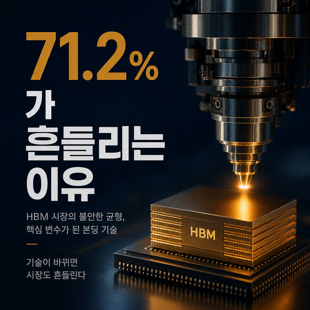 HBM4 후공정 병목: TSV 수율·TC본딩 한계와 한화세미텍 진입의 의미