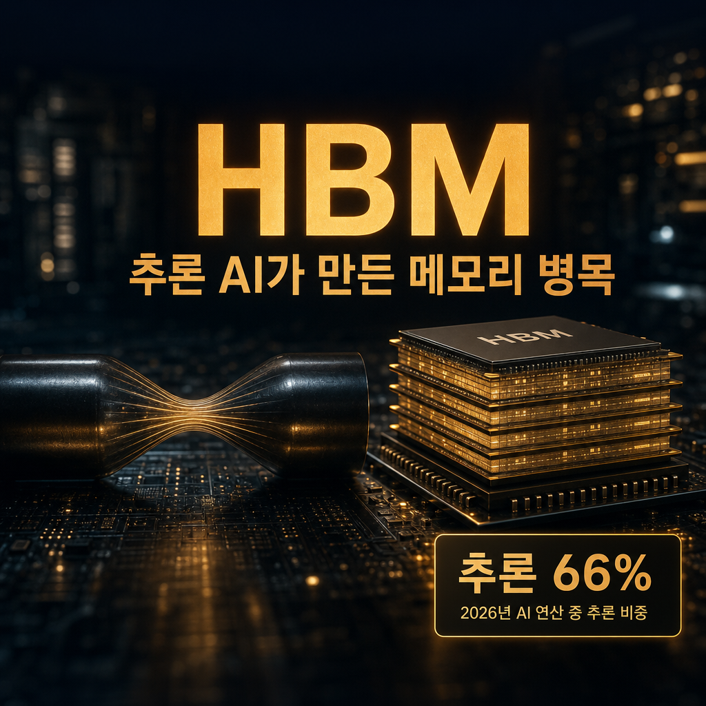 HBM이란 무엇인가: 추론 AI가 메모리를 병목으로 만든 구조적 이유